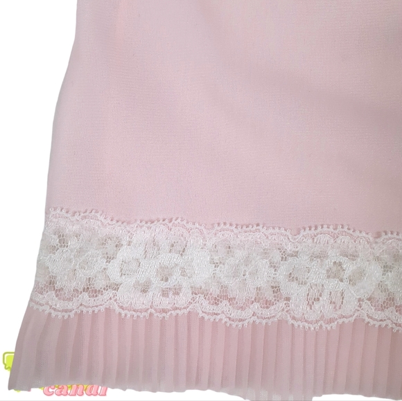 ๐ Vintage Night Slip Dress ๐ค Pink ๐ค Babydoll ๐ค Coquette ๐ค Kinderwhore ๐ - Picture 5 of 8